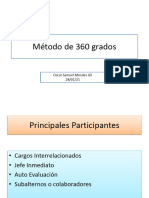 Métodos de Evaluación Del Desempeño