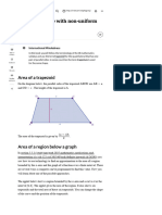 Trapezoidal Rule With Non-Uniform Spacing - IBDP Mathematics - Applications and Interpretation SL FE2021 - Kognity