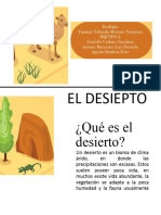 El Desiepto: ¿Qué Es El Desierto?