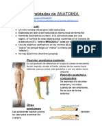 Anatomía Preingreso y Clase Inaugural