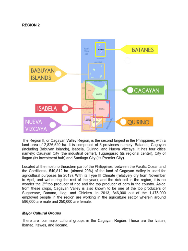 Cagayan Valley Region Overview | PDF | Philippines