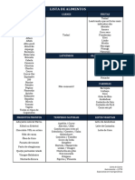 LOW CARB - Alimentos