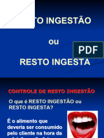 Controle de Resto Ingestao