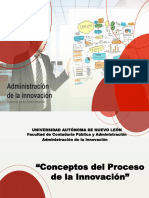 Conceptos Del Proceso A. de La Innovación