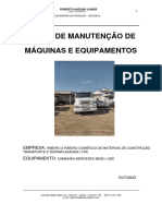 Plano de Manutenção Preventiva - Caminhão Mercedes Benz L1620