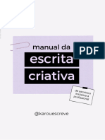 Manual Da Escrita Criativa