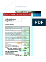 Calculo de Precios de Exportacion