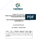 Oc-4400557869-Pro-00001 Traslado de Herramientas, Materiales y Equipos