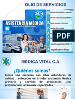 Portafolio de Servicios Médica Vital CA