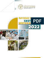 Informe Gestion Sostenibilidad 2022