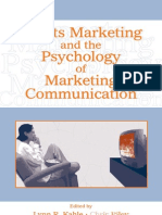 Sports Marketing and The Psychology of Marketing Communication