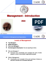 Introduction To Management and Organizations