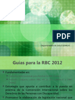1. INTRODUCCIÒN (Guías para la RBC_2012) Componentes