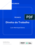 Direito Do Trabalho - Prof. Luiz Henrique