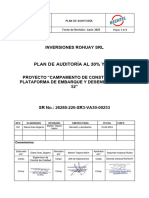 Plan de Auditoria - Inversiones Rohuay SRL