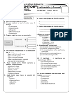 Examen I Bimestre Lenguaje - Beta 3S