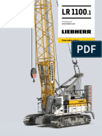 Liebherr LR 1100 Datos Tecnicos Grua de Celosia Sobre Cadenas Espanol