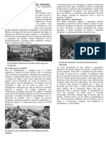 As Cidades Industriais e A Vida Operária