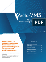 VectorVMS Buyers Guide To Vendor Management Technology