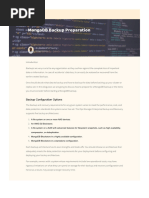 MongoDB Backup Preparation - Backup Ninja