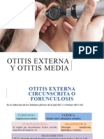 Otitis Externa y Otitis Media