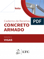 Caderno de Receitas de Concreto Armado - Vol. 1 - Vigas - Livro