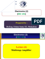 Lecture 6 Multistages Amplifier