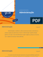 15 Fevereiro - Evolução Histórica Da Administração