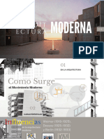 Arquietctura Moderna