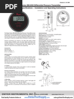 Transmisor Presion Diferencial dm-2007-lcd