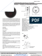 Transmisor Presion Diferencial dm-2007-lcd
