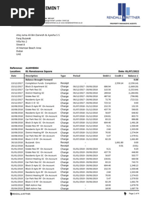 Satetement 81 Second Payment 2022