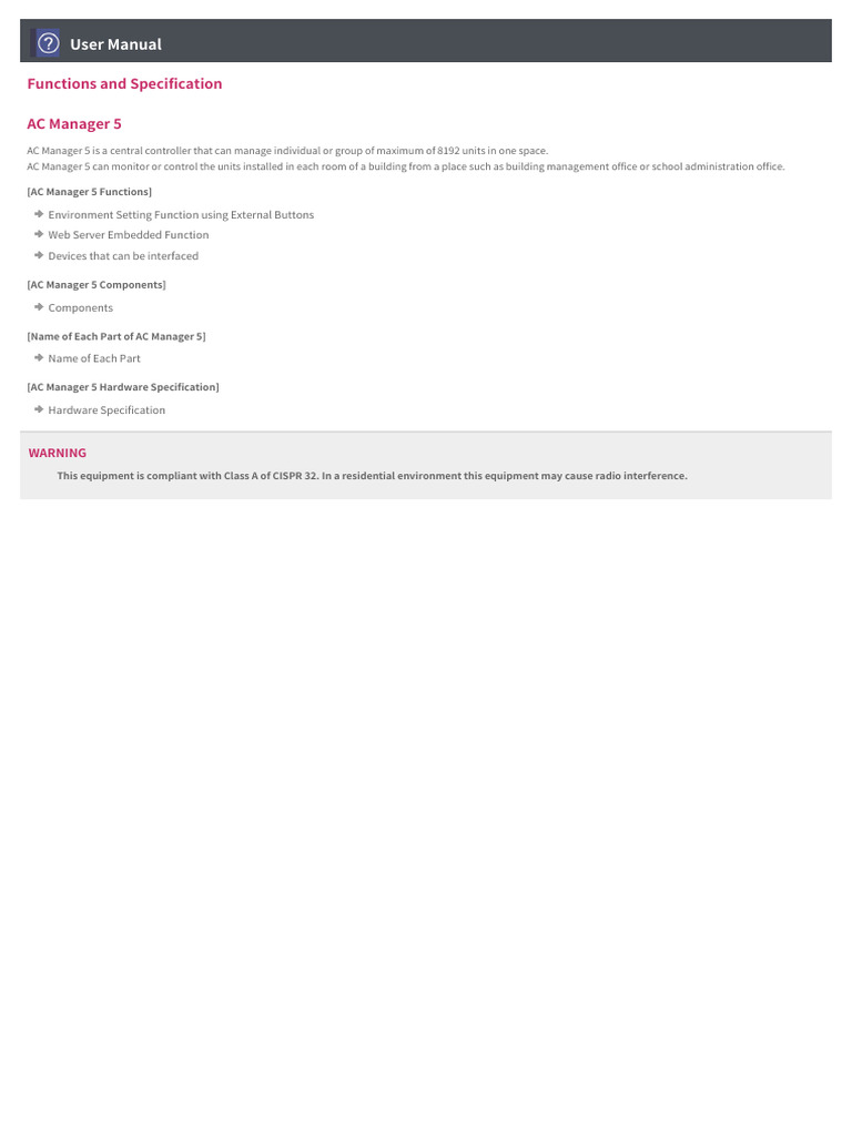 ACM5 Manual 1.70.1 en | PDF | Icon (Computing) | Login