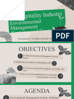 Hospitality Industry Environmental Management Systems and Strategies