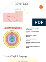 Morhosyntax Class 1