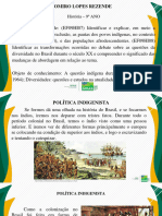 9º ANO - HISTÓRIA - A Questão Indígena Durante A República