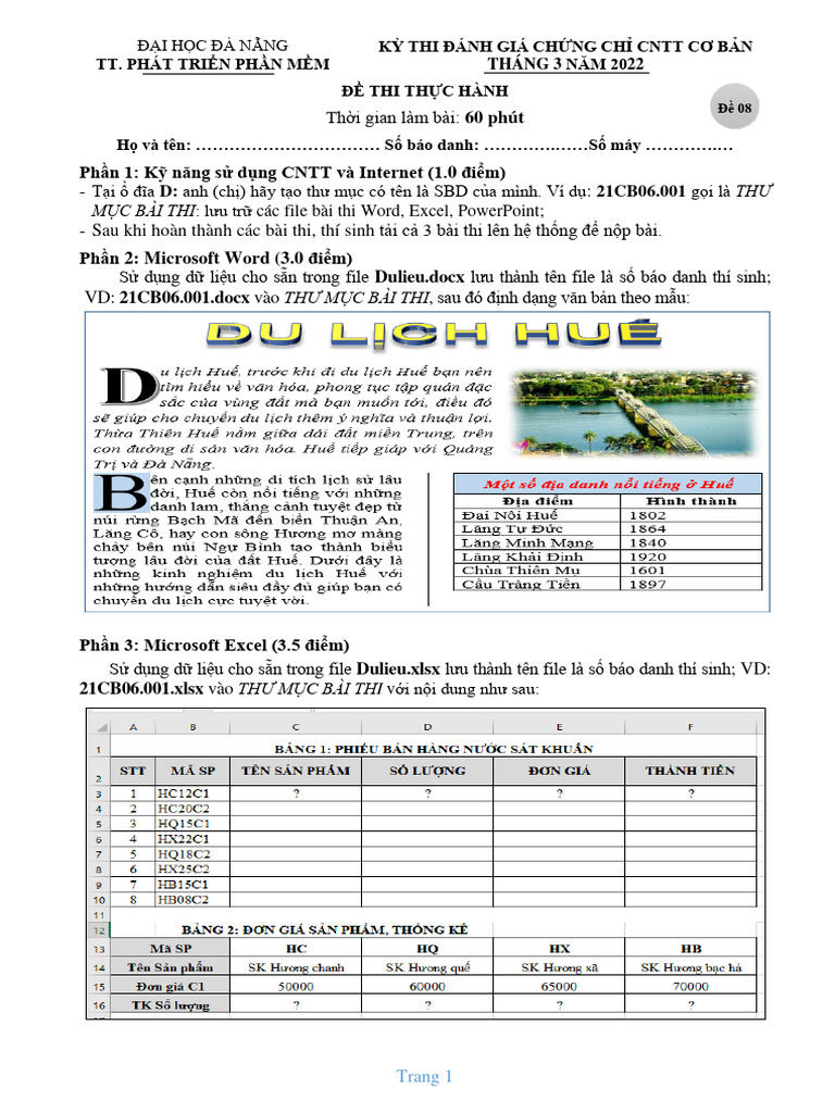 De Thi Tin | PDF