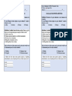 Avaliação Diagnóstica