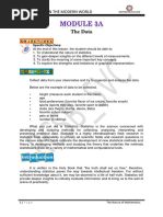 Mathematics in The Modern World-Module 3a