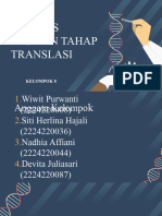 Kel - 8 - Sintesis Protein Tahap Translasi