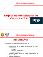 Tema 14 - Tarjetas de Administración y Control - Tac - DP