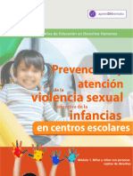 Modulo 1. Prevención y Atención de Violencia Sexual