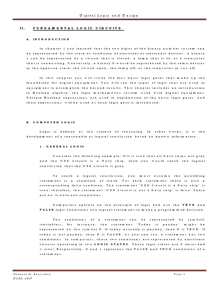 Fundamentals of Digital Logic Design | PDF | Self-Improvement