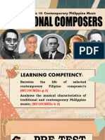 MUSIC - Q3 PPT-MAPEH10 - Lesson 1 (Traditional Composers)