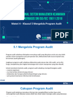 Materi 4 - Klausul 5 Mengelola Program Audit
