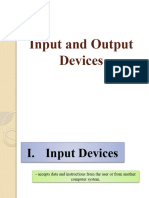 Lesson 1.2 Input and Output Devices