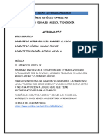 2ºciclo - Actividad7 - Interdisciplinaria