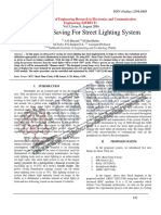 Ultra Power Saving For Street Lighting System