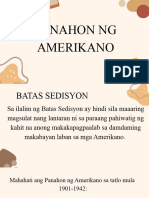 Filipino Panahon NG Amerikano