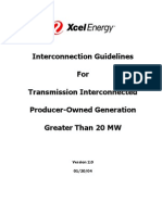 Transmission Interconnection Guidelines